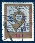 Stamps : Europe : Germany :  Centen.Museo Postal