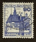Stamps : Europe : Germany :  Castillo WESCHERING