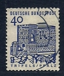 Stamps Germany -  Castillo TRIFELS