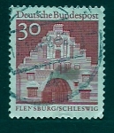 Stamps Germany -  Castillo FLENSBURG