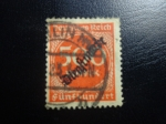 Stamps Germany -  con placa de imprecion los numeros en el distrito