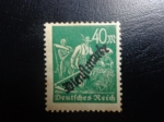 Stamps Germany -  con placa de imprecion los trabajadores agricolas
