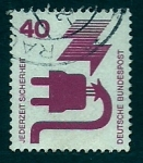 Stamps : Europe : Germany :  Proteccion Lavoral