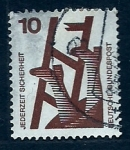 Stamps Germany -  Proteccion Lavoral