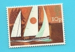 Stamps United Kingdom -  Aniversarios - Yacht Club - Vela - Yate de crucero