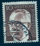 Stamps Germany -  GUSTAV HAINEMAN
