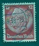 Stamps Germany -  HINDENBURGn