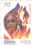 Stamps Spain -  FIESTAS POPULARES-FOGUERES DE SANT JOAN (29)venta