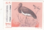 Stamps Spain -  CIGUEÑA NEGRA-UPAEP (29)venta
