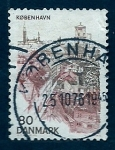 Stamps Denmark -  Vista de COPENHAGUE