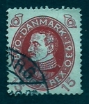 Stamps Denmark -  Rey CRISTIAN  X