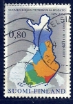 Stamps Finland -  MAPA 