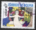 Stamps : America : Bolivia :  Fondos Naciones Unidas para la Infancia UNICEF
