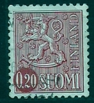 Stamps Finland -  Escudo Nacional