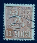 Stamps Finland -  Escudo Nacional