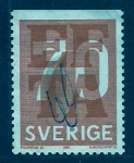 Stamps Sweden -  Numeral