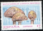 Sellos de Europa - Espa�a -  3244- Micología. lepiota procera.