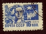Stamps : Europe : Russia :  Joben con paloma