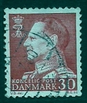 Stamps Denmark -  Rey Frederick   IX