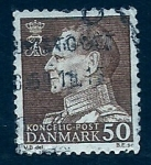 Sellos de Europa - Dinamarca -  Rey Frederick   IX