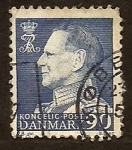 Stamps Denmark -  Rey Frederick   IX