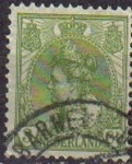 Stamps Netherlands -  HOLANDA Netherlands 1898-1924 Scott 62 Sello Reina Wihelmina Usados