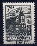 Stamps Romania -  catedral