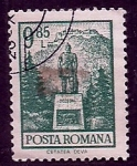 Stamps Romania -  monumento