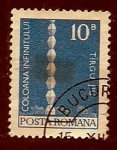 Stamps : Europe : Romania :  Columna Infenito