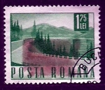 Stamps Romania -  Autovia