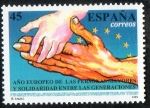Stamps Spain -  3272 - Año europeo de las personas mayores y solidaridad entre las generaciones.