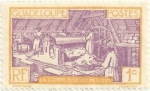 Stamps America - Guadeloupe -  EMISIONES DE 1928-38. MOLINO DE CAÑA DE AZÚCAR, VALOR FACIAL 1cts. YVERT GP 99