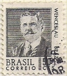 Stamps Brazil -  Wenceslao Braz