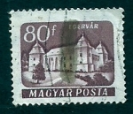 Stamps Hungary -  Castillo Egervar