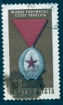 Stamps Hungary -  Condecoracion Nacional