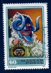 Stamps Hungary -  Carnavales en MOHACS