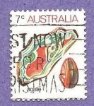 Sellos de Oceania - Australia -  INTERCAMBIO