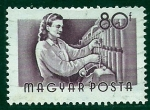 Stamps Hungary -  Hilandera