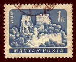 Stamps Hungary -  Castillo de HOLLOCO