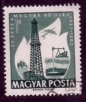 Stamps Hungary -  Torre de Perforacion