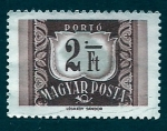 Stamps Hungary -  Cifra