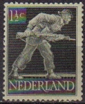 Stamps Netherlands -  HOLANDA Netherlands 1944-46 Scott 262 Sello Nuevo Soldado
