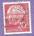 Stamps Germany -  INTERCAMBIO