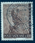 Stamps Vatican City -  Pablo   VI