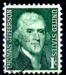 Stamps United States -  USA_SCOTT 1278.02 THOMAS JEFFERSON. $0,2