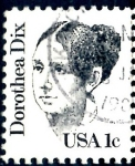 Sellos de America - Estados Unidos -  USA_SCOTT 1844.04 DOROTHEA DIX