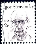 Stamps : America : United_States :  USA_SCOTT 1845.01 IGOR STRAVINSKY. $0,2