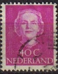 Sellos del Mundo : Europa : Holanda : HOLANDA Netherlands 1949 Scott 315 Sello Reina Juliana Usado