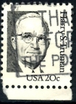 Stamps United States -  USA_SCOTT 1862.03 HARRY S. TRUMAN. $0,2