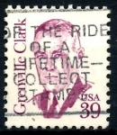 Stamps United States -  USA_SCOTT 1867 GRENVILLE CLARK. $0,2